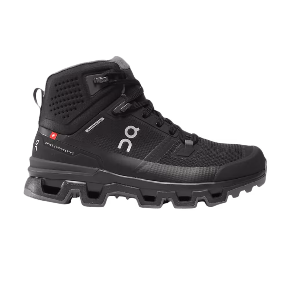 ON Women's Cloudrock 2 Waterproof Black Eclipse