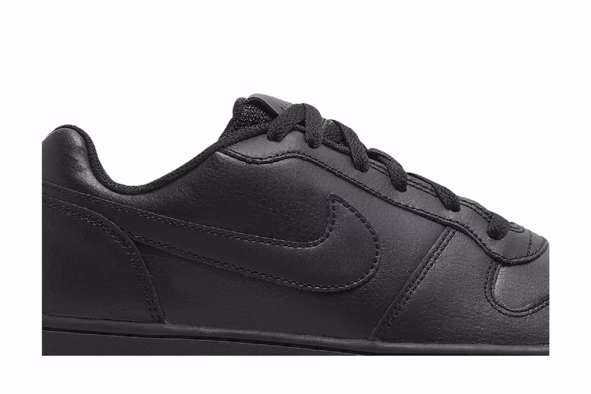 Nike Ebernon Low Triple Black, view 3