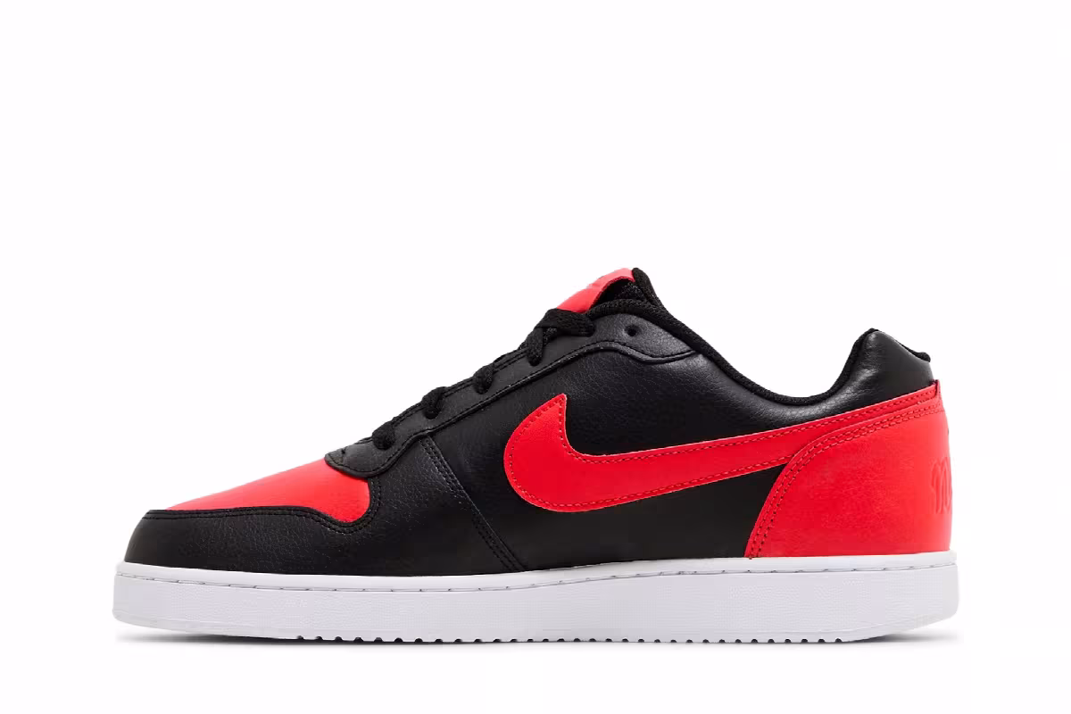 Nike Ebernon Low Black Habanero Red, view 4