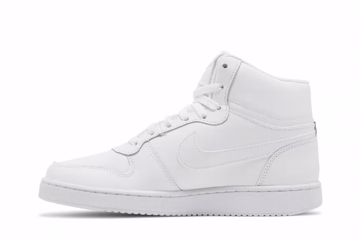 Nike Women's Ebernon Mid Triple White, view 4