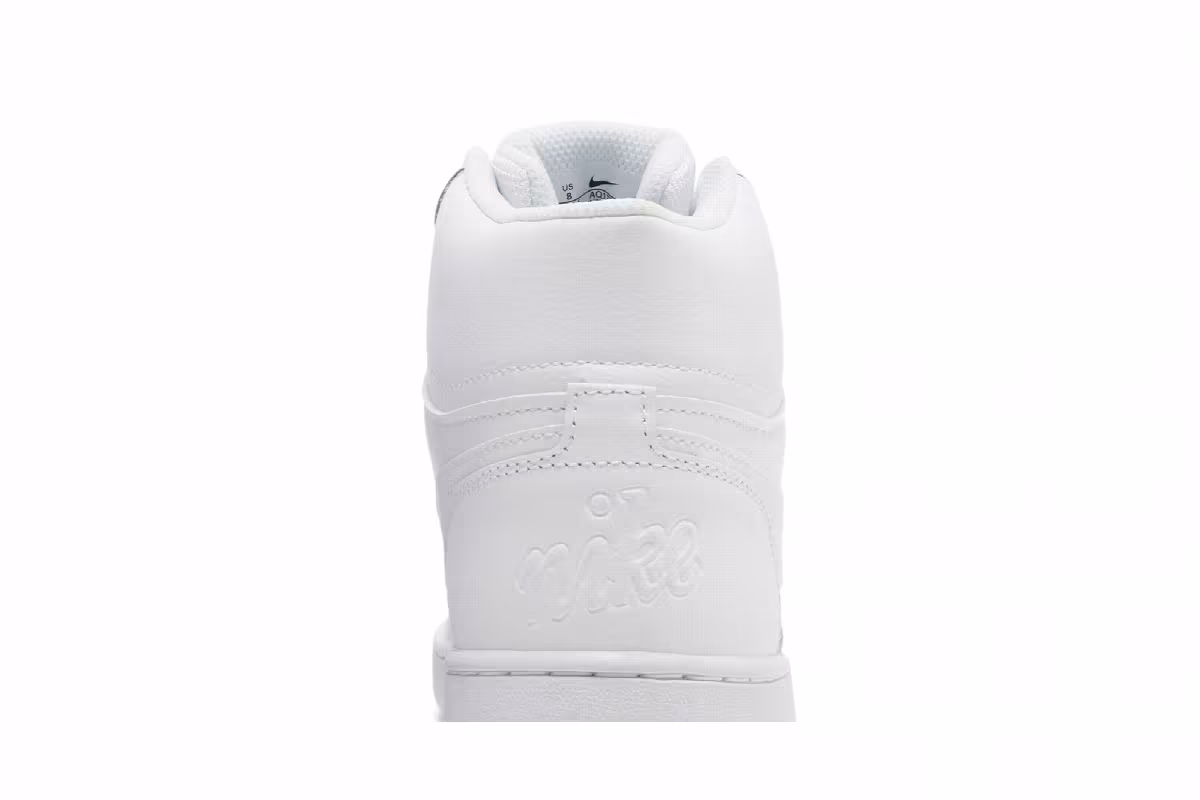 Nike Women's Ebernon Mid Triple White, view 8