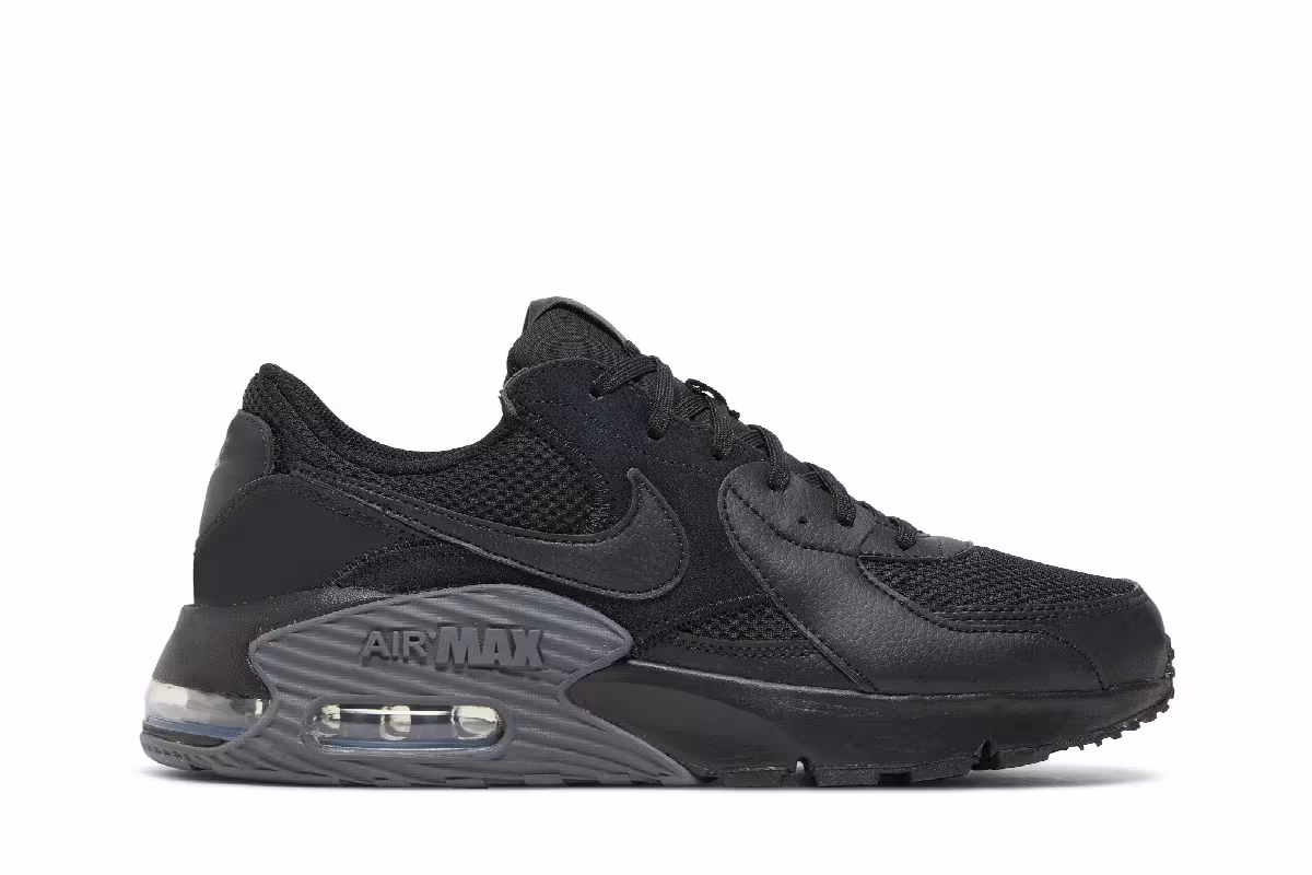 Nike Air Max Excee Black Dark Grey, view 2