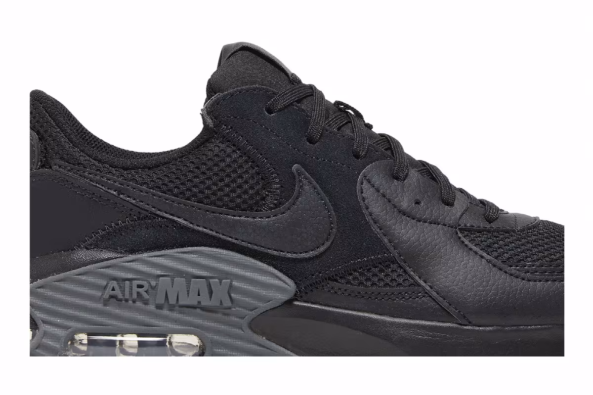 Nike Air Max Excee Black Dark Grey, view 3