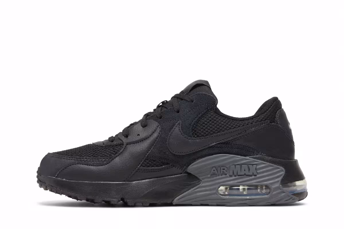 Nike Air Max Excee Black Dark Grey, view 4