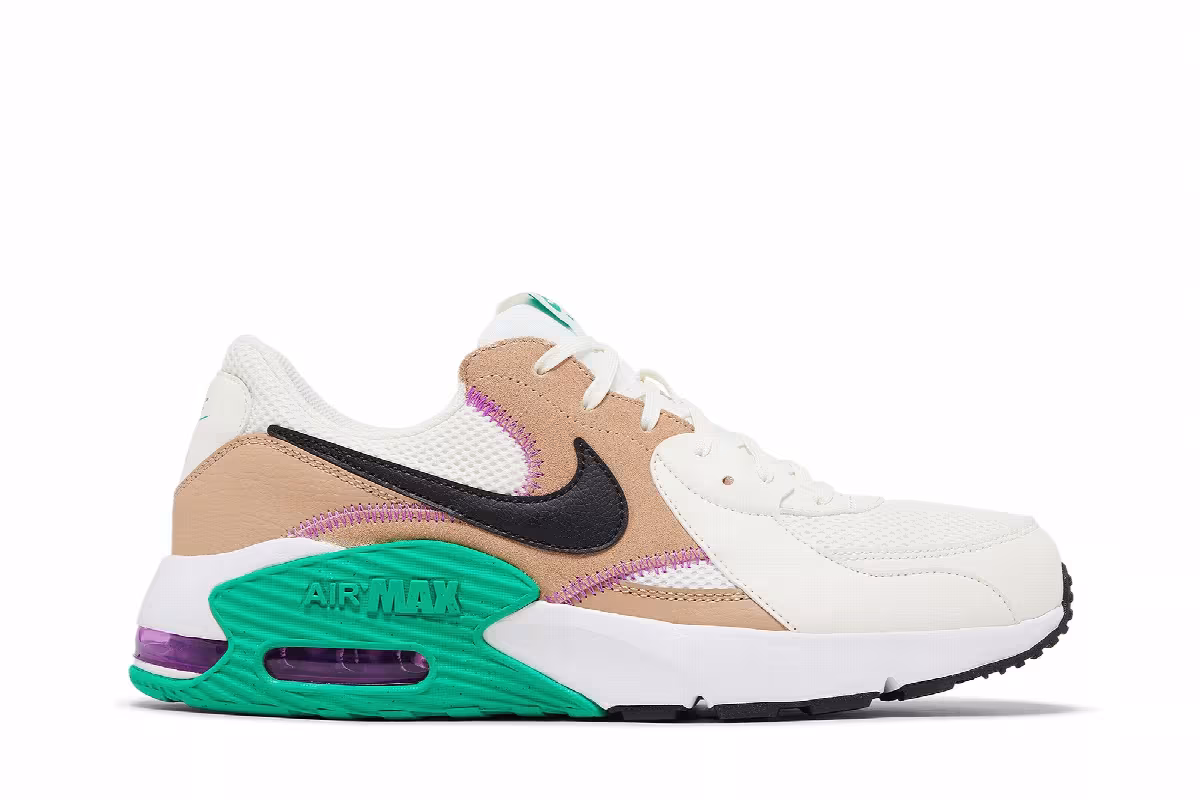 Nike Air Max Excee Sail Hemp Stadium Green, view 2