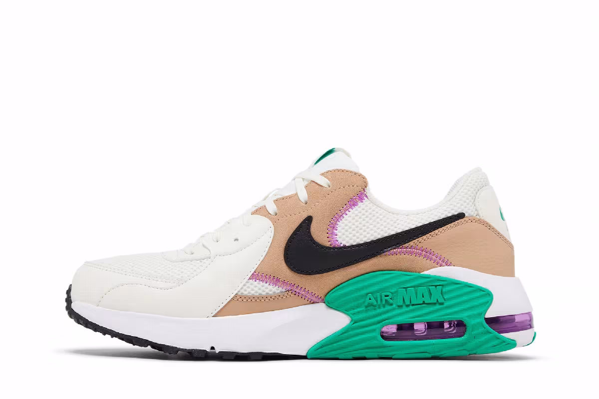 Nike Air Max Excee Sail Hemp Stadium Green, view 4