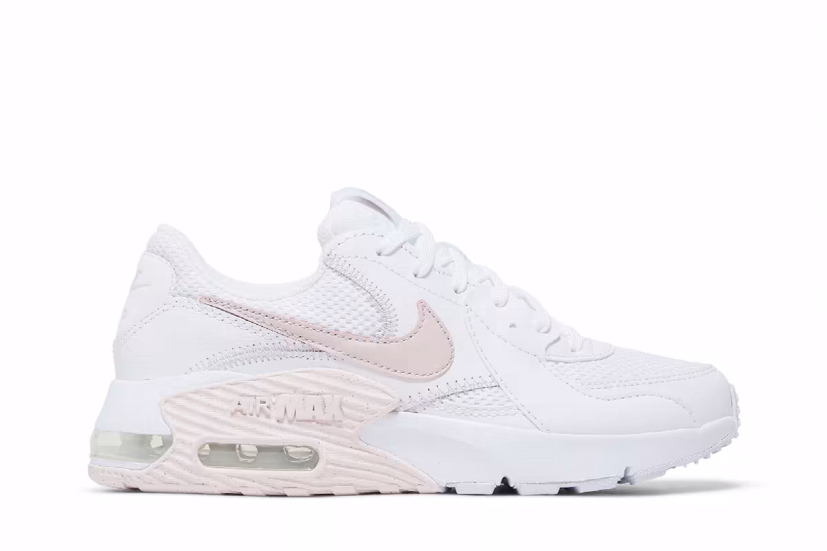 Nike Women's Air Max Excee White Barely Rose, view 2