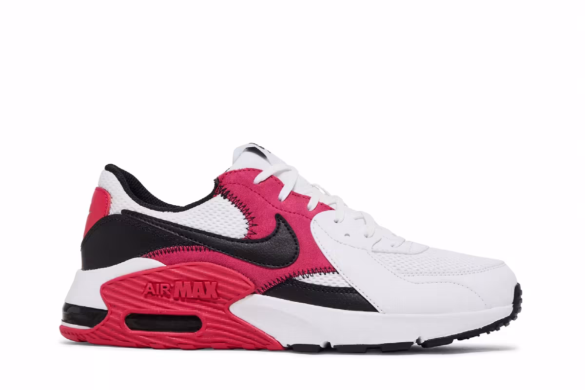 Nike Women's Air Max Excee White Rush Pink, view 2