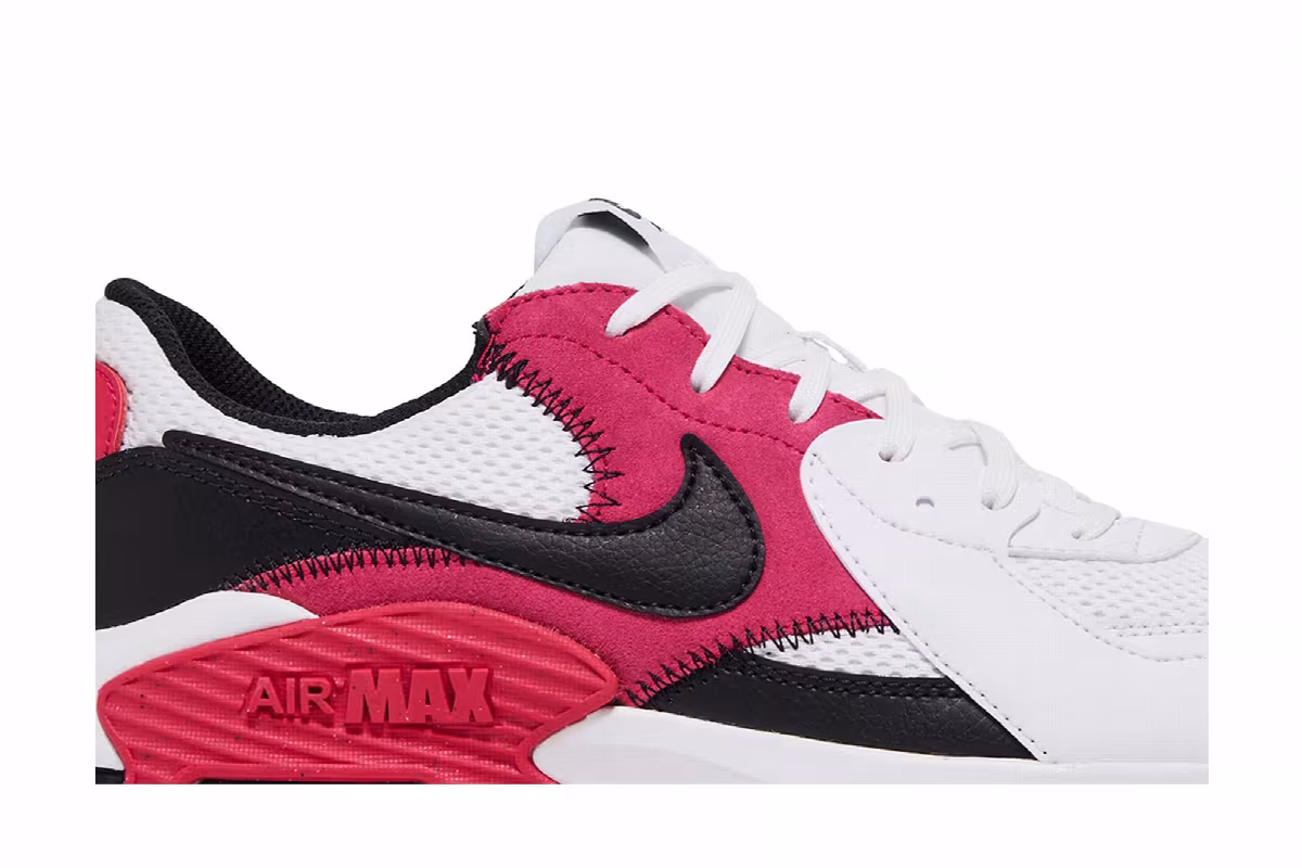 Nike Women's Air Max Excee White Rush Pink, view 3