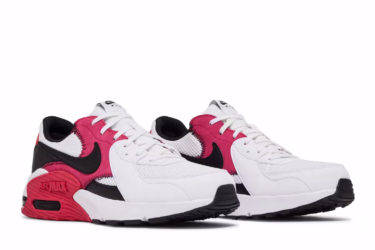 Nike Women's Air Max Excee White Rush Pink, view 9