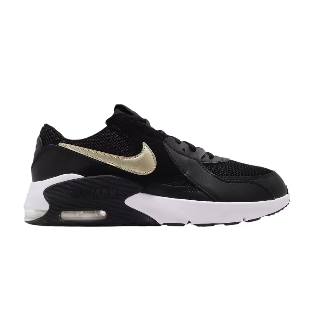 Nike Air Max Excee GS Black Metallic Gold
