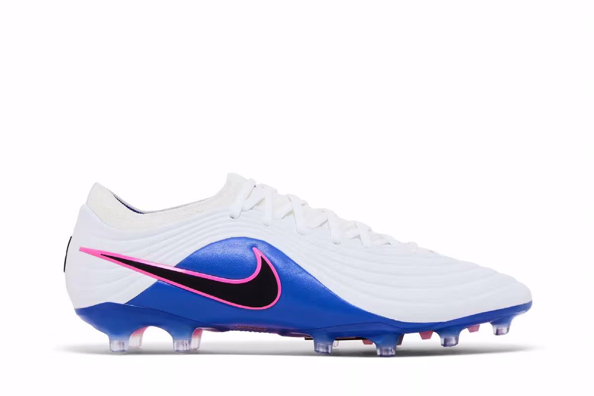 Nike Tiempo Maestro Elite AG Low White Racer Blue, view 2