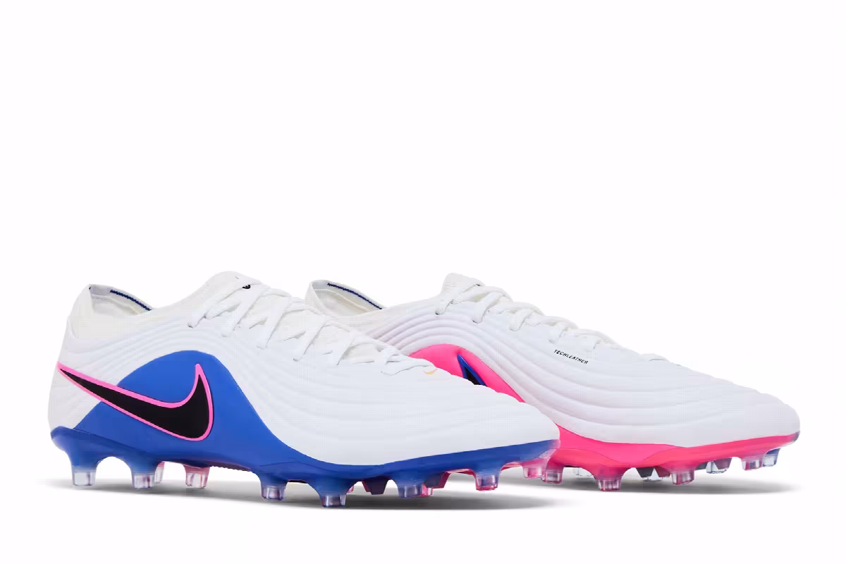 Nike Tiempo Maestro Elite AG Low White Racer Blue, view 9