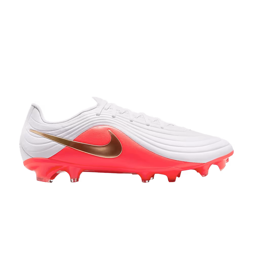 Nike Tiempo Maestro Academy MG Low White Bright Crimson Blur