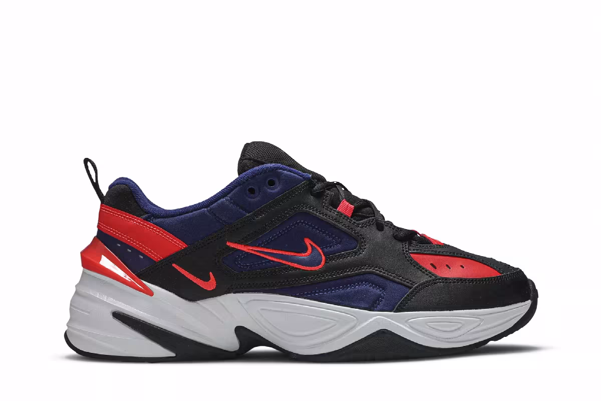Nike M2K Tekno Deep Royal Crimson, view 2
