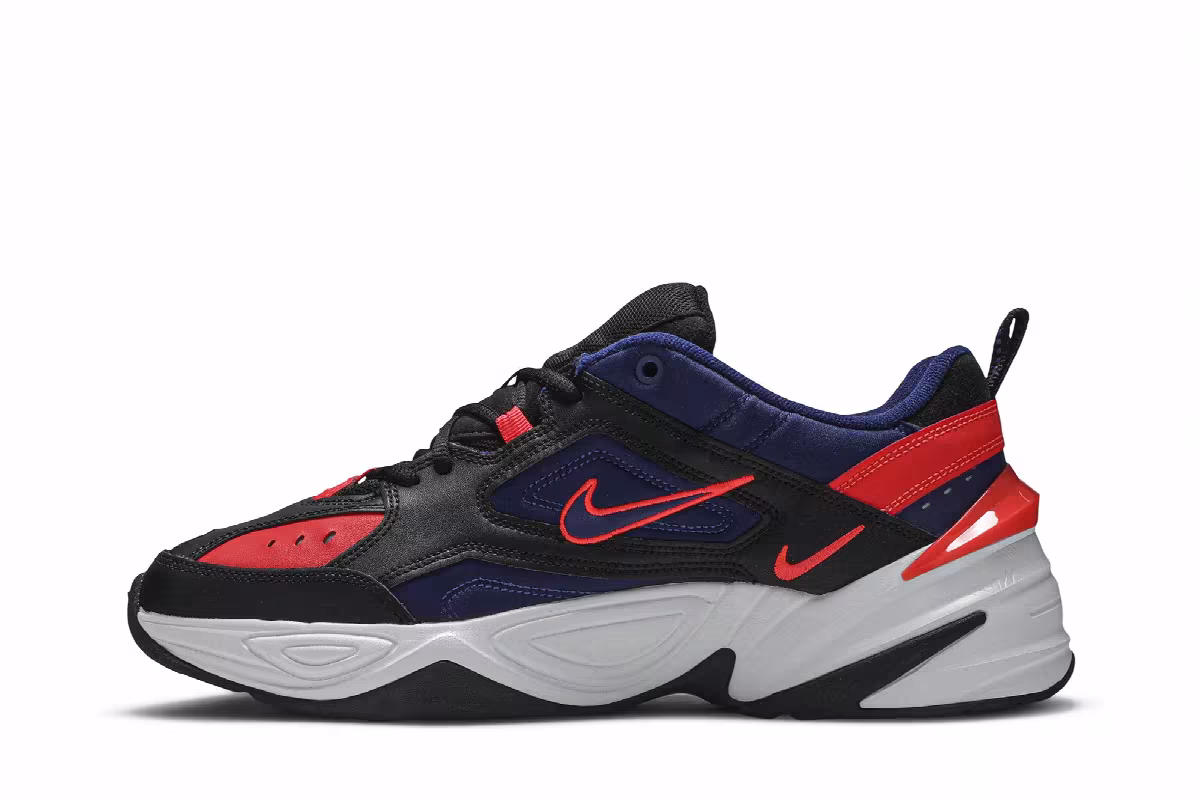 Nike M2K Tekno Deep Royal Crimson, view 4
