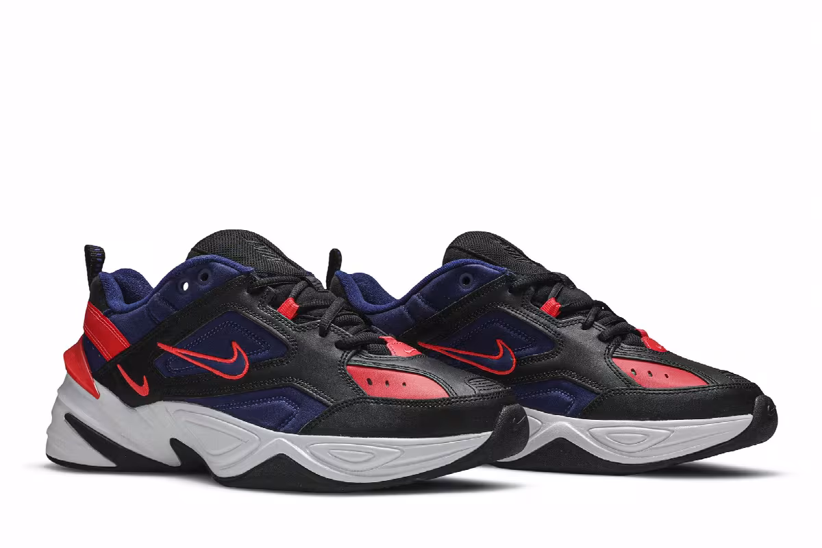 Nike M2K Tekno Deep Royal Crimson, view 9