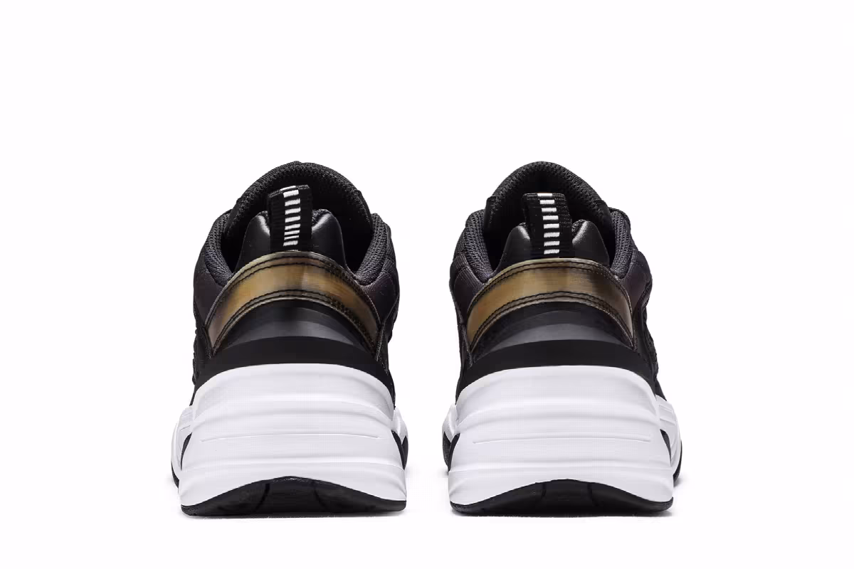 Nike Women's M2K Tekno Black Oil Grey, view 7