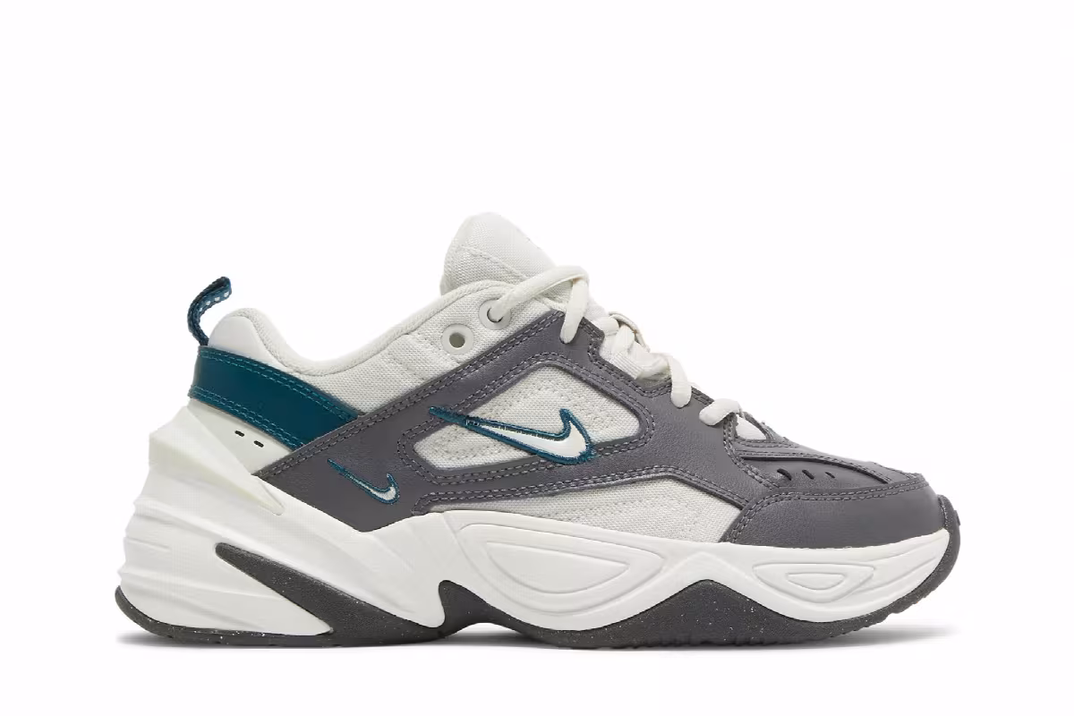 Nike Women's M2K Tekno Dark Grey, view 2