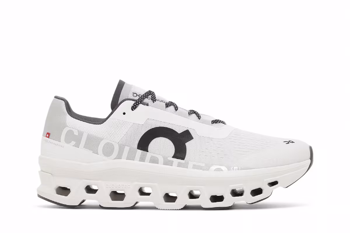 Cloudmonster White Black, view 2
