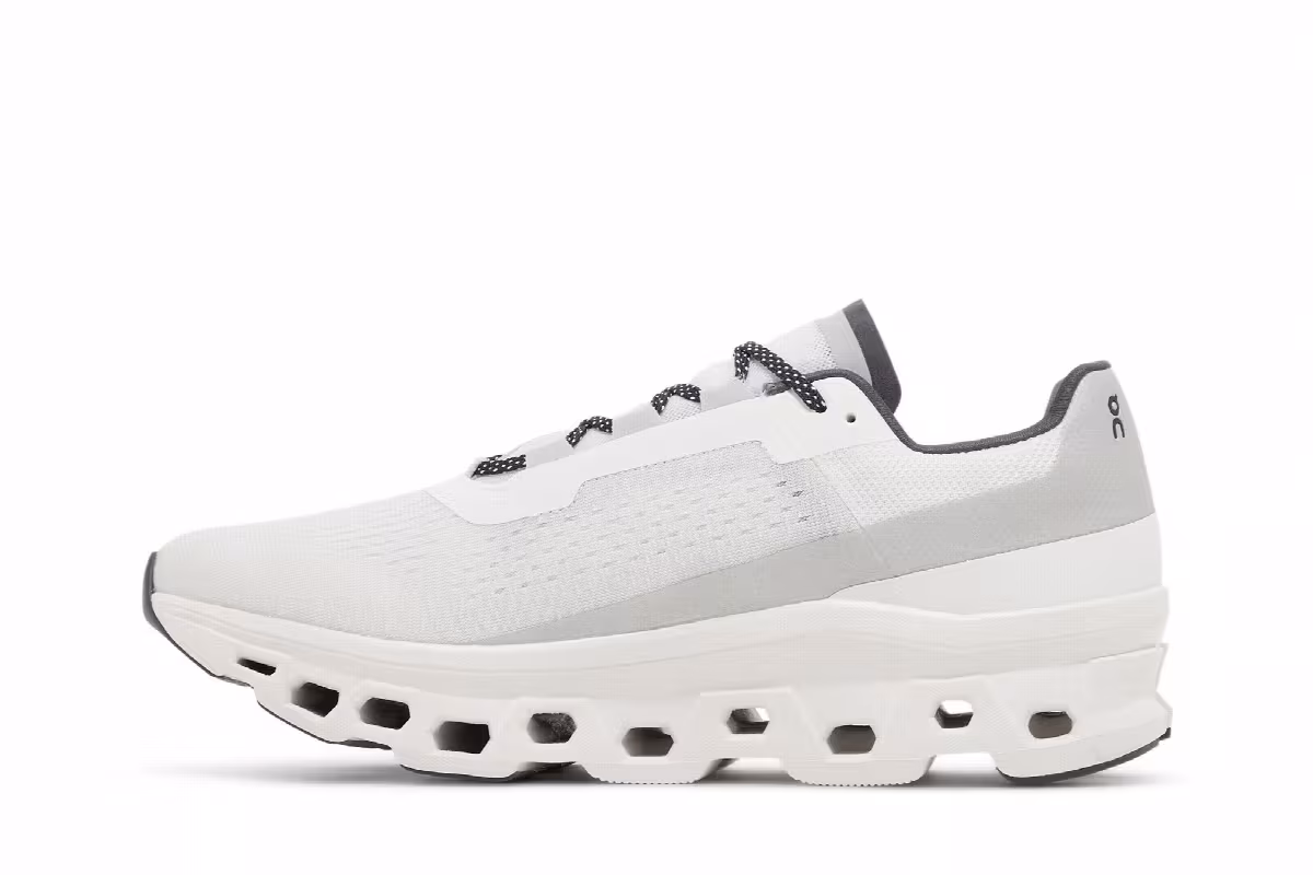Cloudmonster White Black, view 4