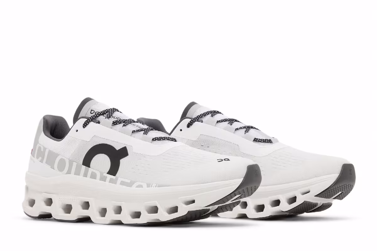 Cloudmonster White Black, view 9