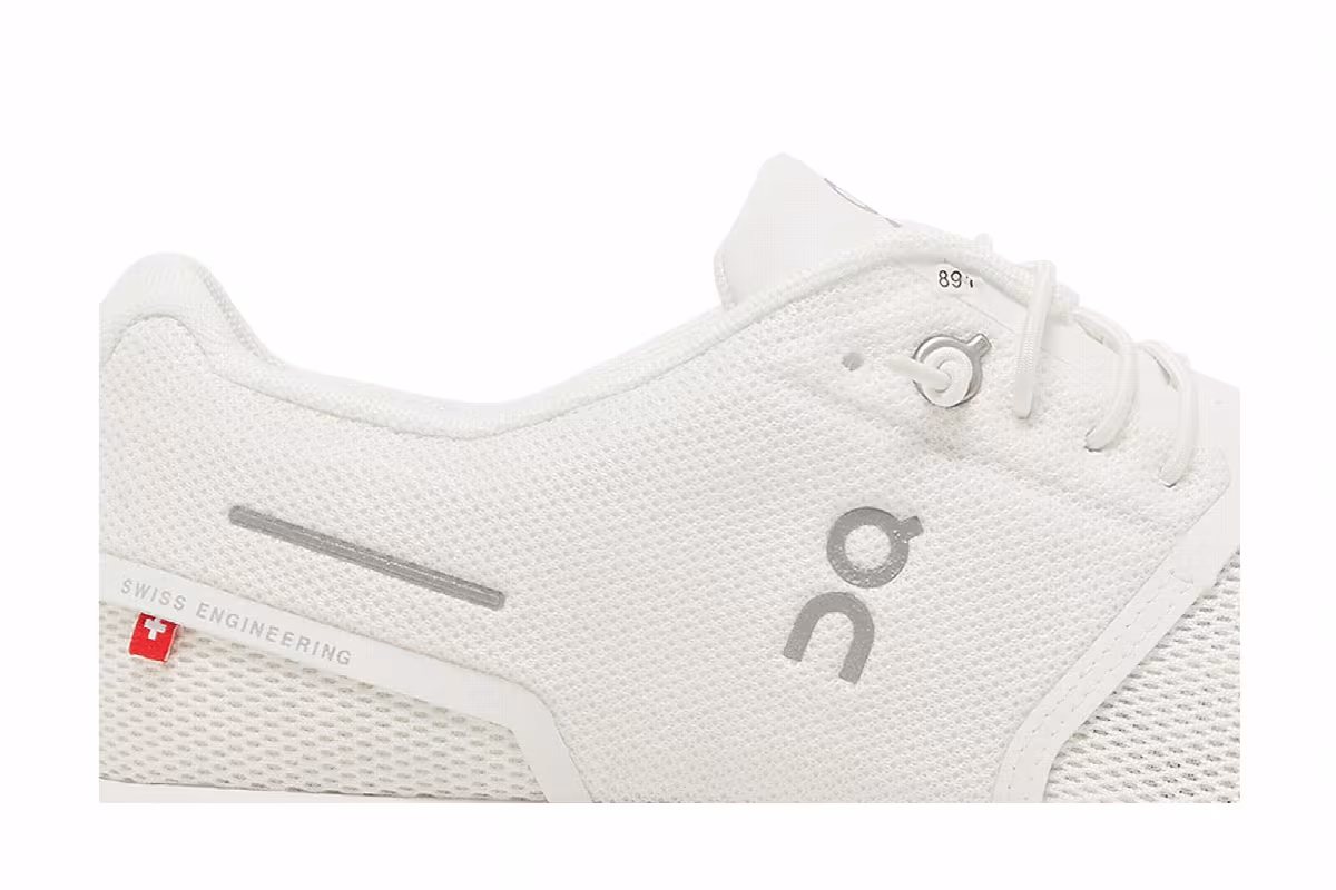 ON Women's Cloud 5 All White, view 3