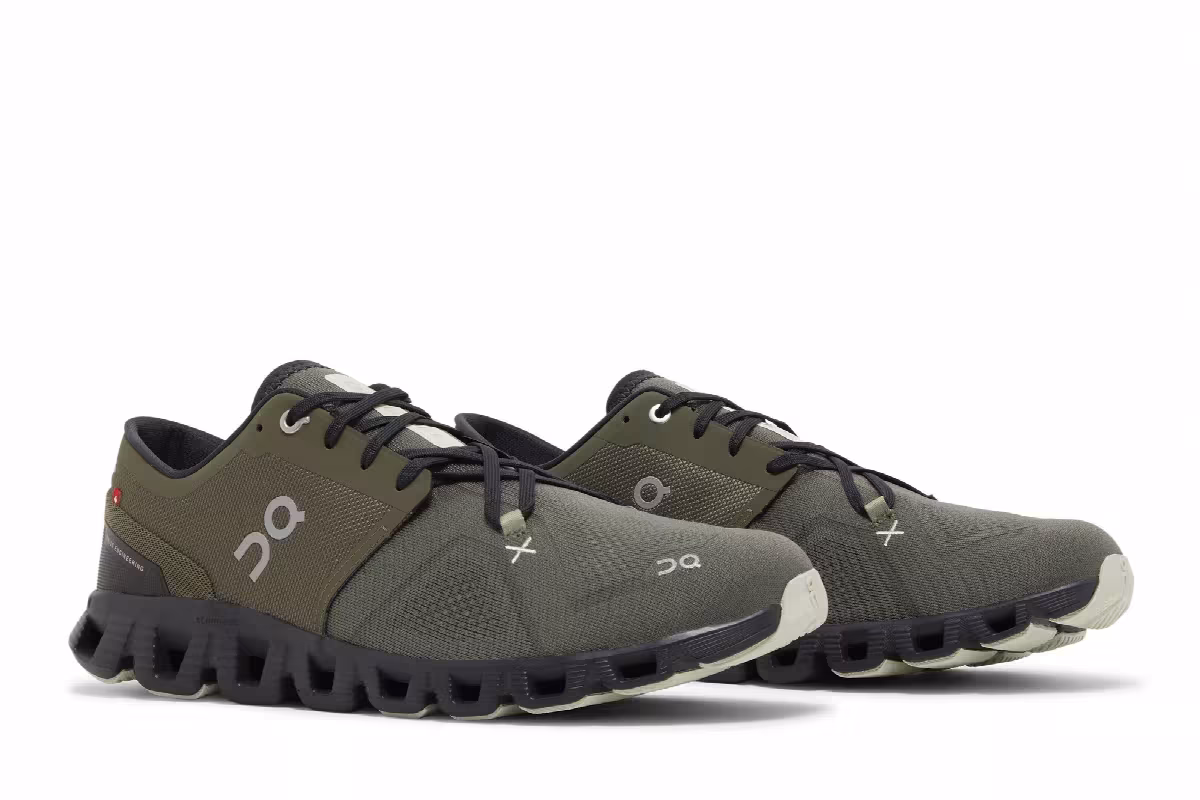 ON Cloud X 3 Olive Reseda, view 9