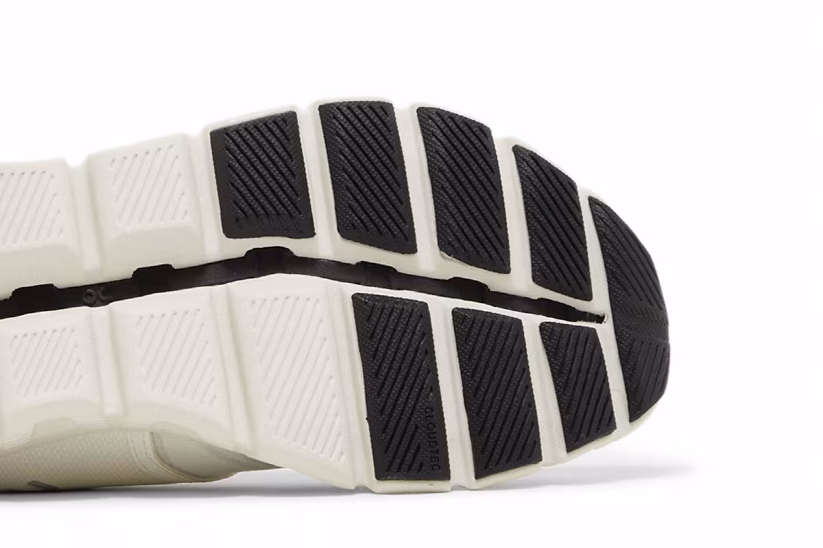 ON Women's Cloud X 3 White Black, view 6