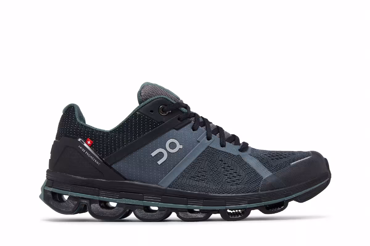 ON Women's Cloudace Graphite Olive, view 2