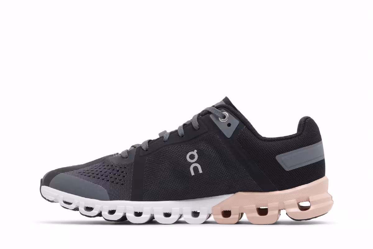ON Women's Cloudflow Rock Rose, view 4