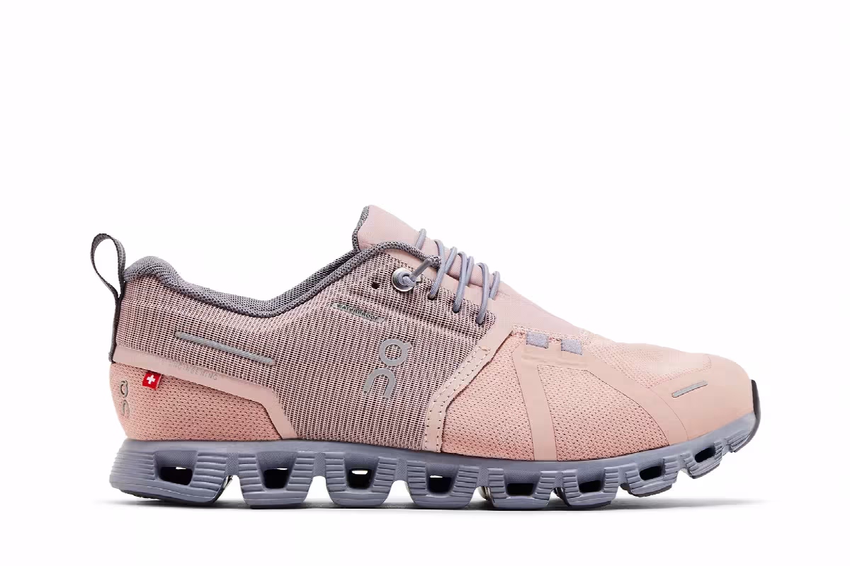 ON Women's Cloud 5 Rose Fossil, view 2