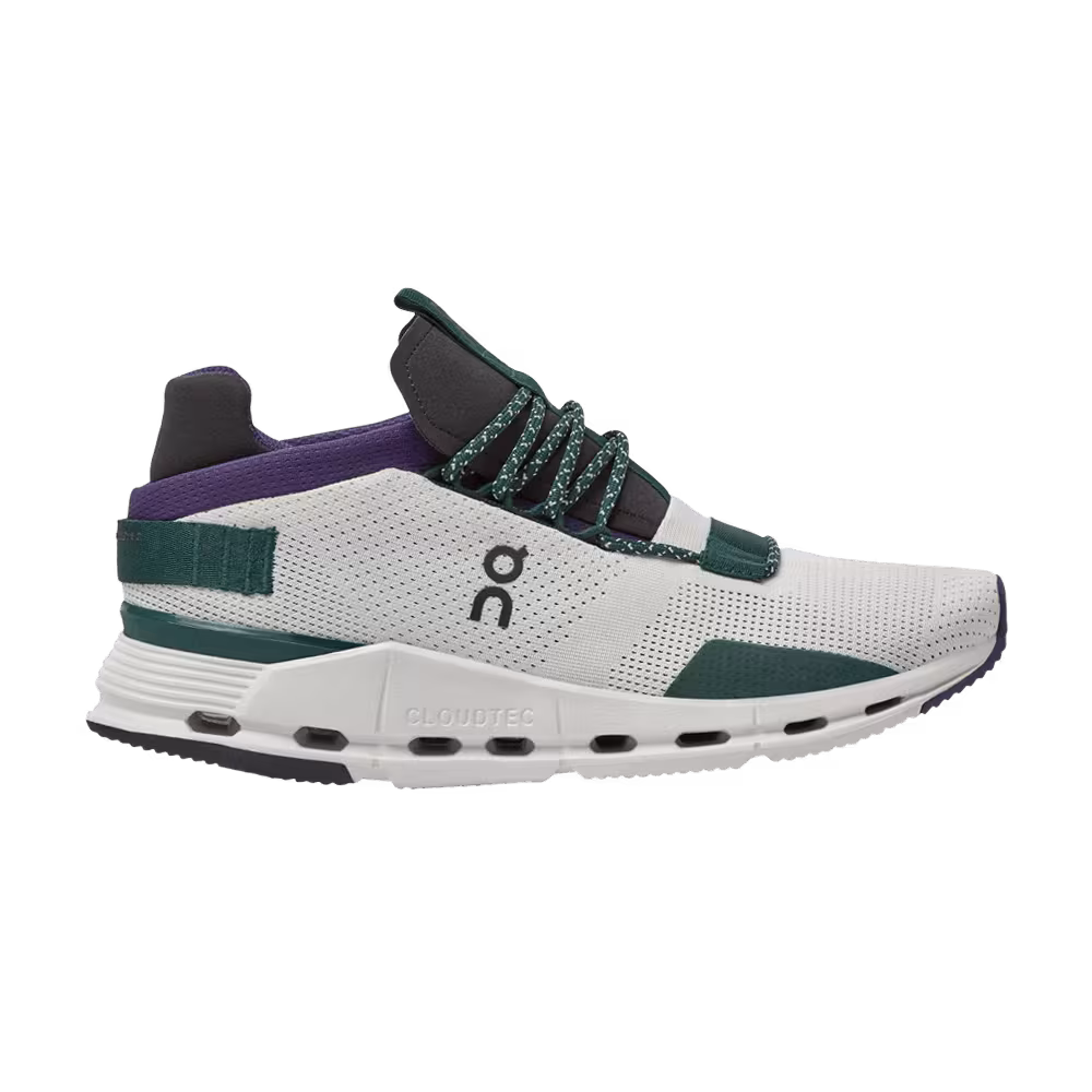 ON Women's Cloudnova White Forest Violet