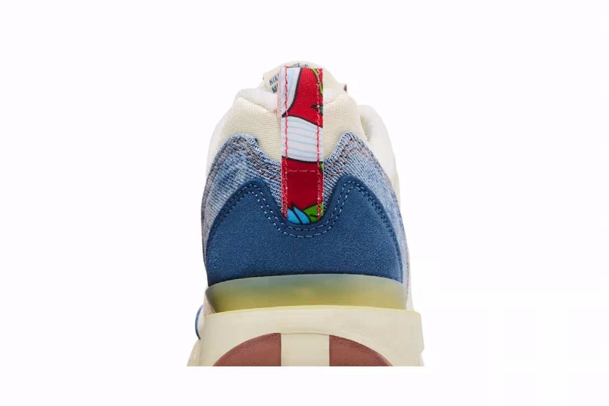 Nike Air Max Dawn Coconut Milk Track Red, view 8