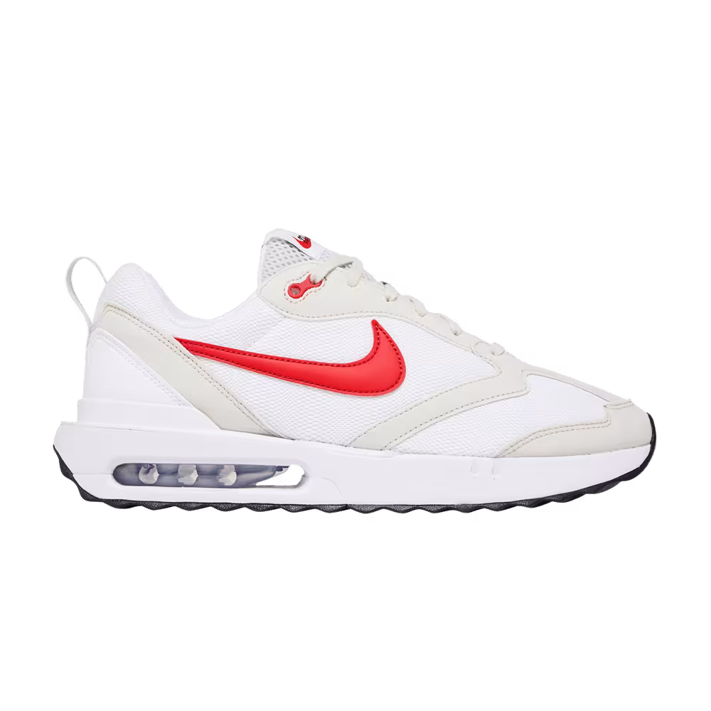 Nike Air Max Dawn Light Bone University Red