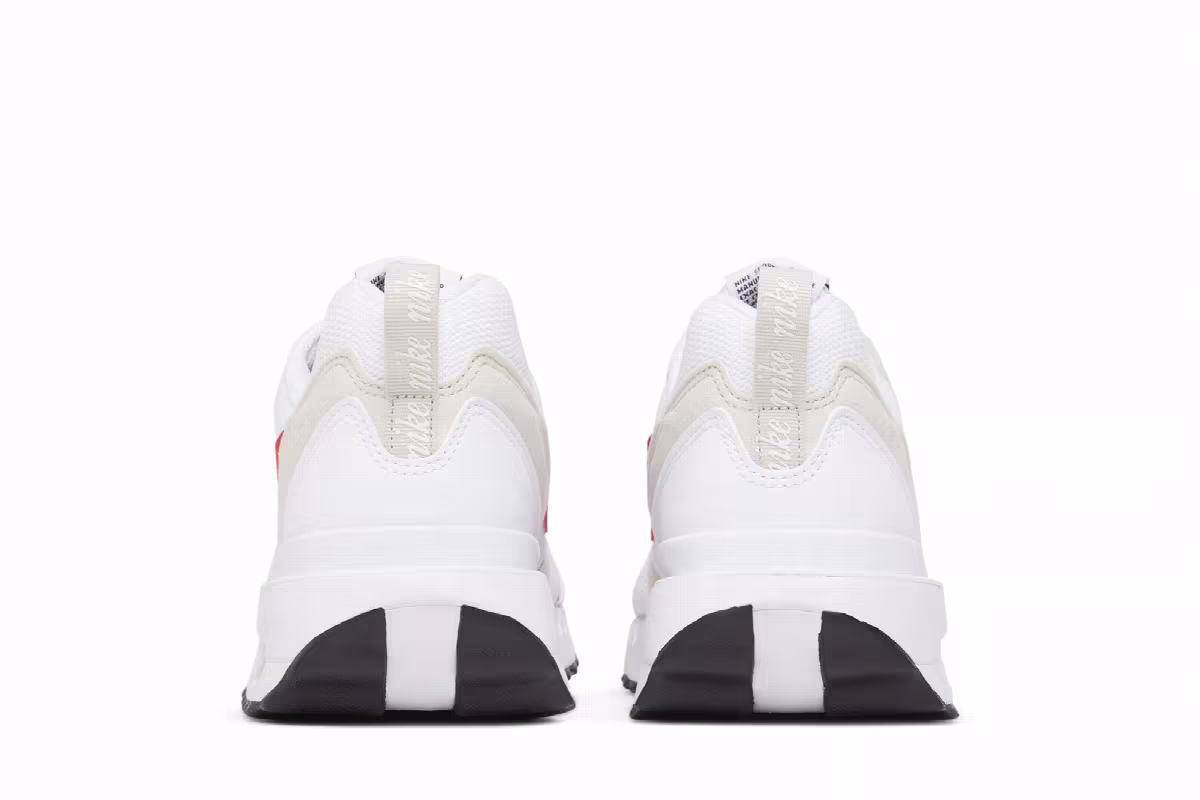 Nike Air Max Dawn Light Bone University Red, view 7