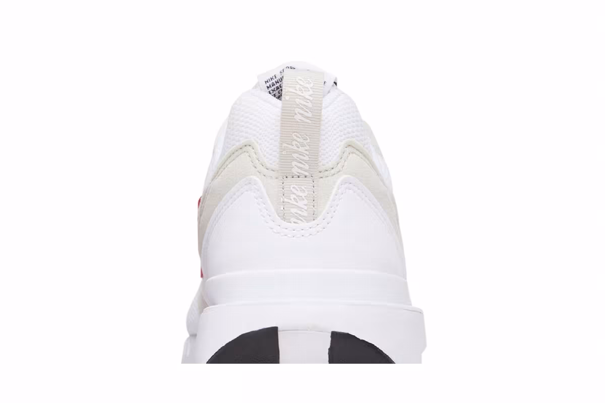 Nike Air Max Dawn Light Bone University Red, view 8