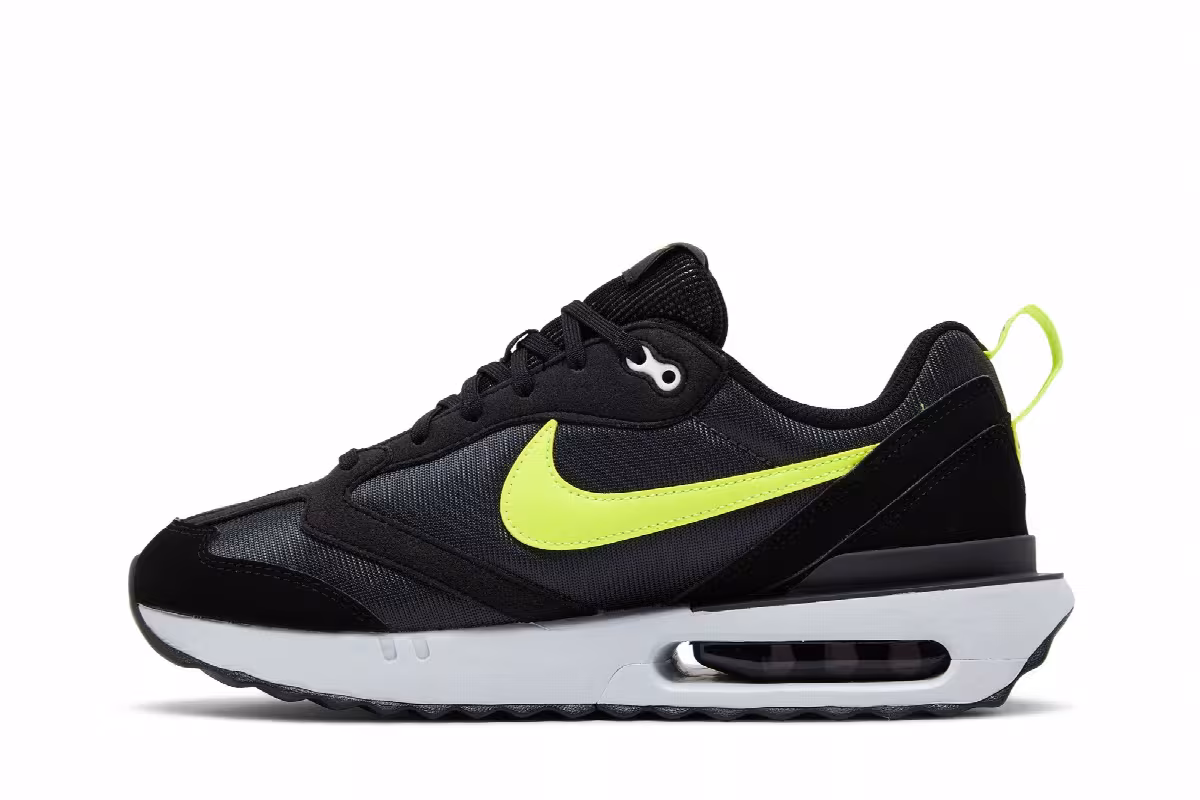 Nike Air Max Dawn Black Lemon Venom, view 4
