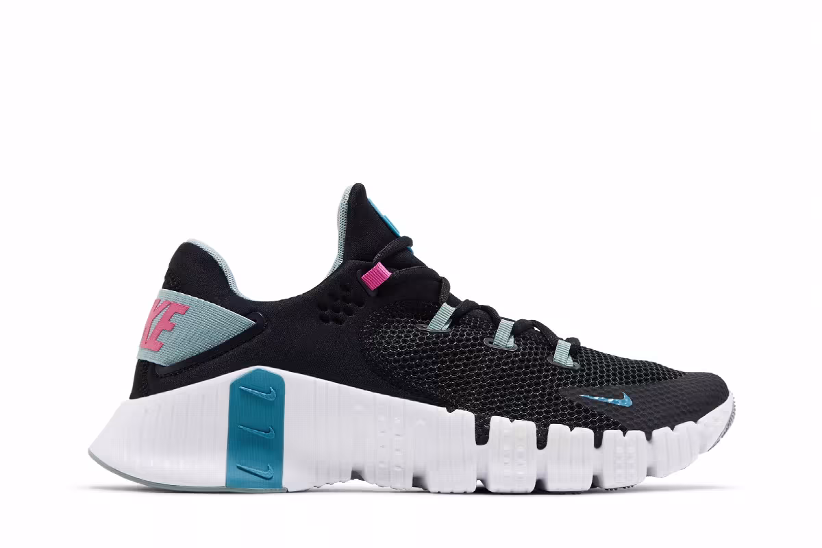 Nike Women's Free Metcon 4 Black Mica Green, view 2