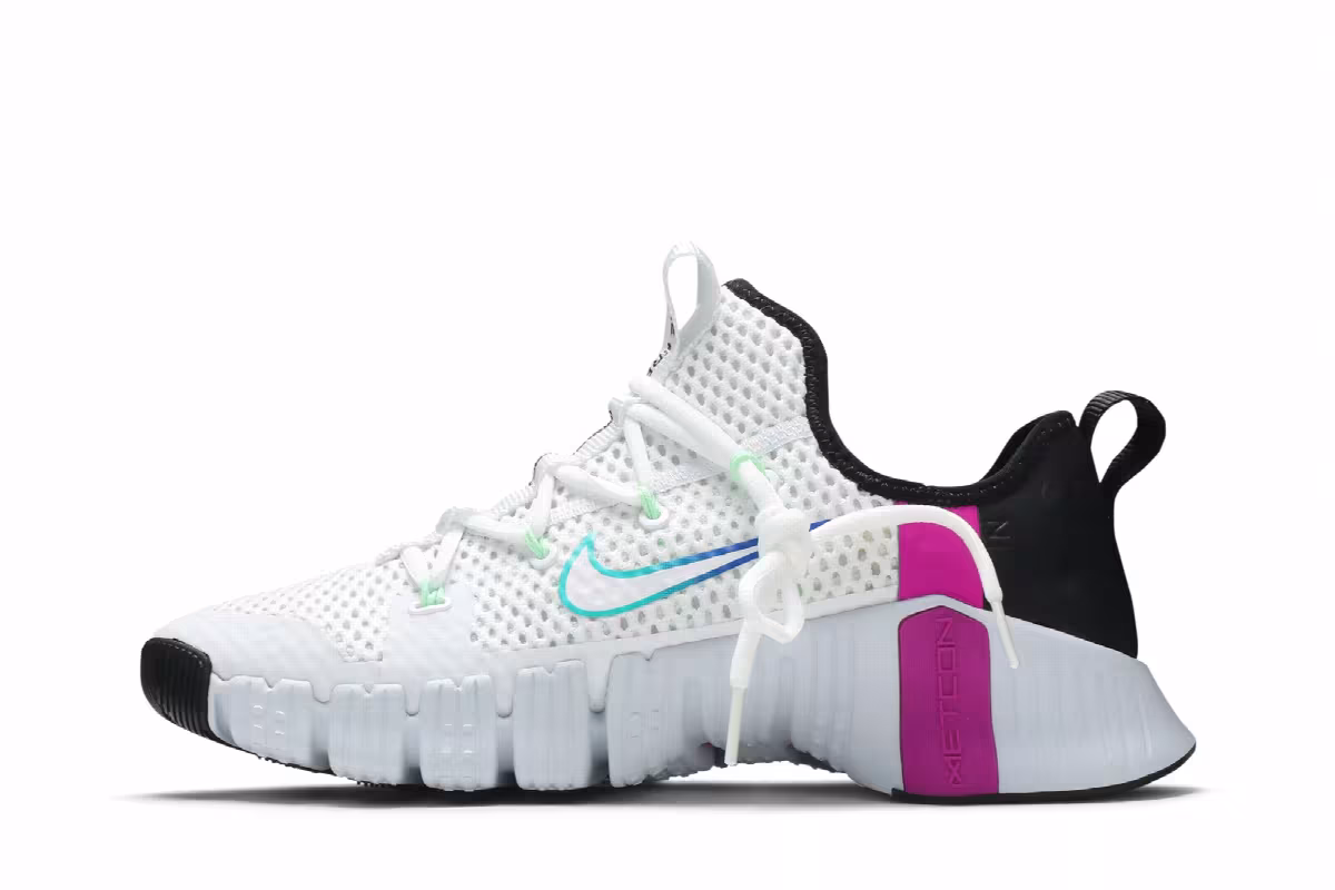 Nike Free Metcon 3 Flash Crimson Aqua, view 4
