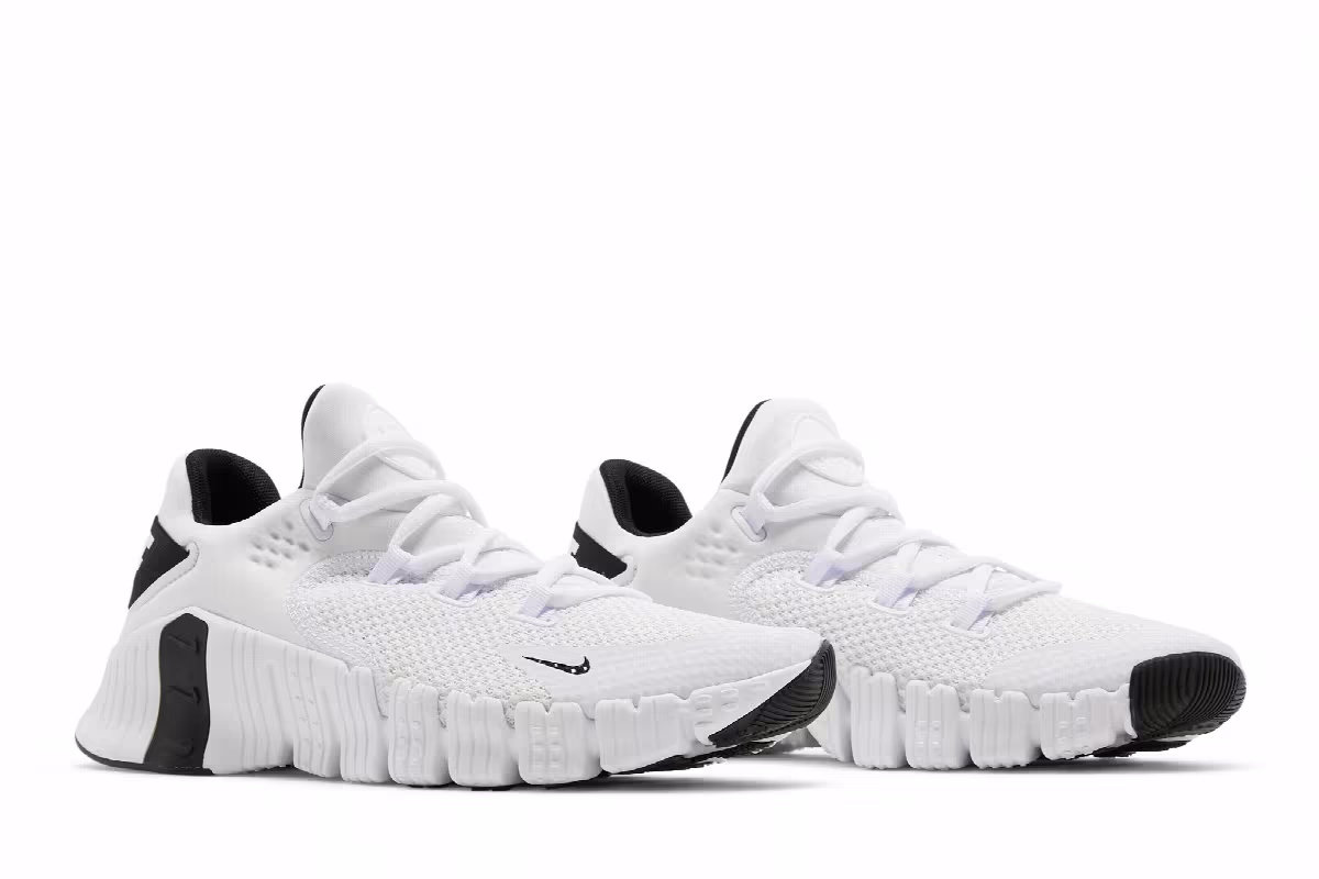Nike Free Metcon 4 White Black, view 9