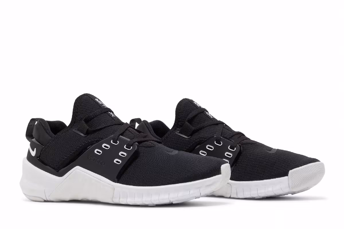 Nike Women's Free Metcon 2 Black White, view 9