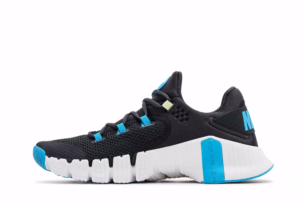 Nike Free Metcon 4 Anthracite Citron Tint, view 4