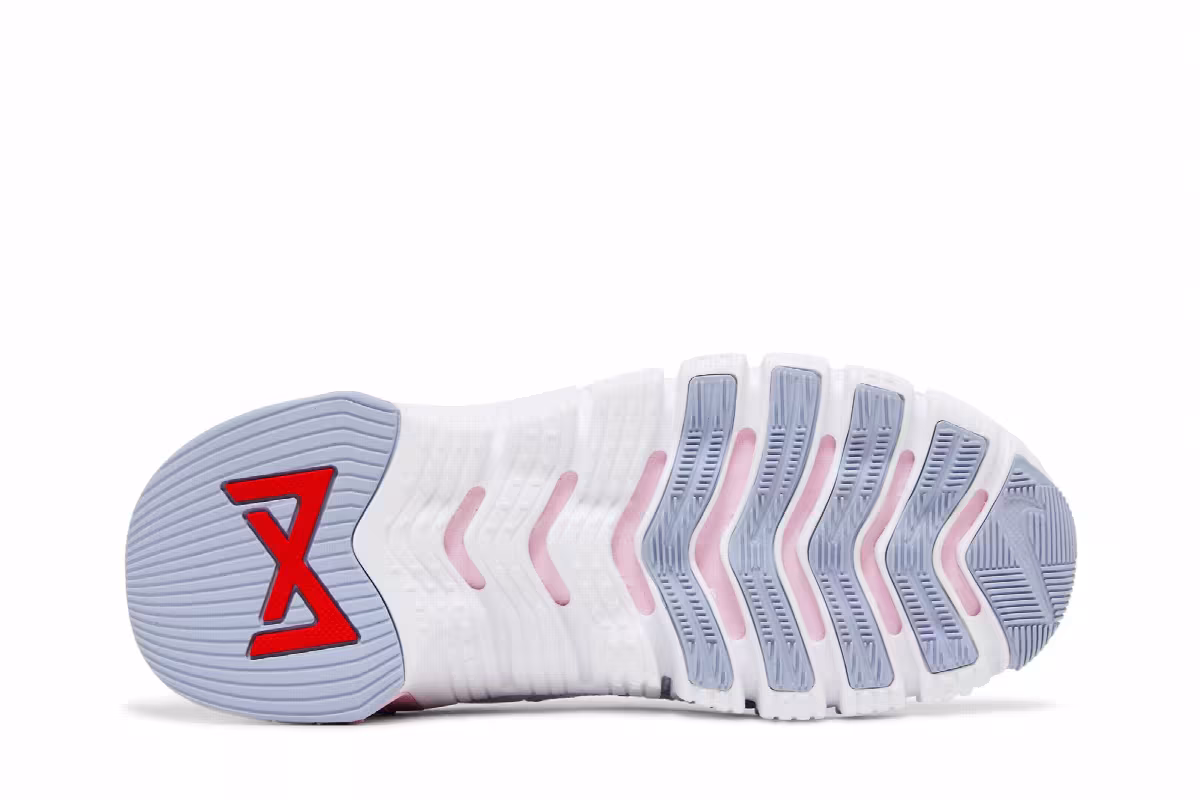 Nike Women's Free Metcon 4 Football Grey Soft Pink, view 5