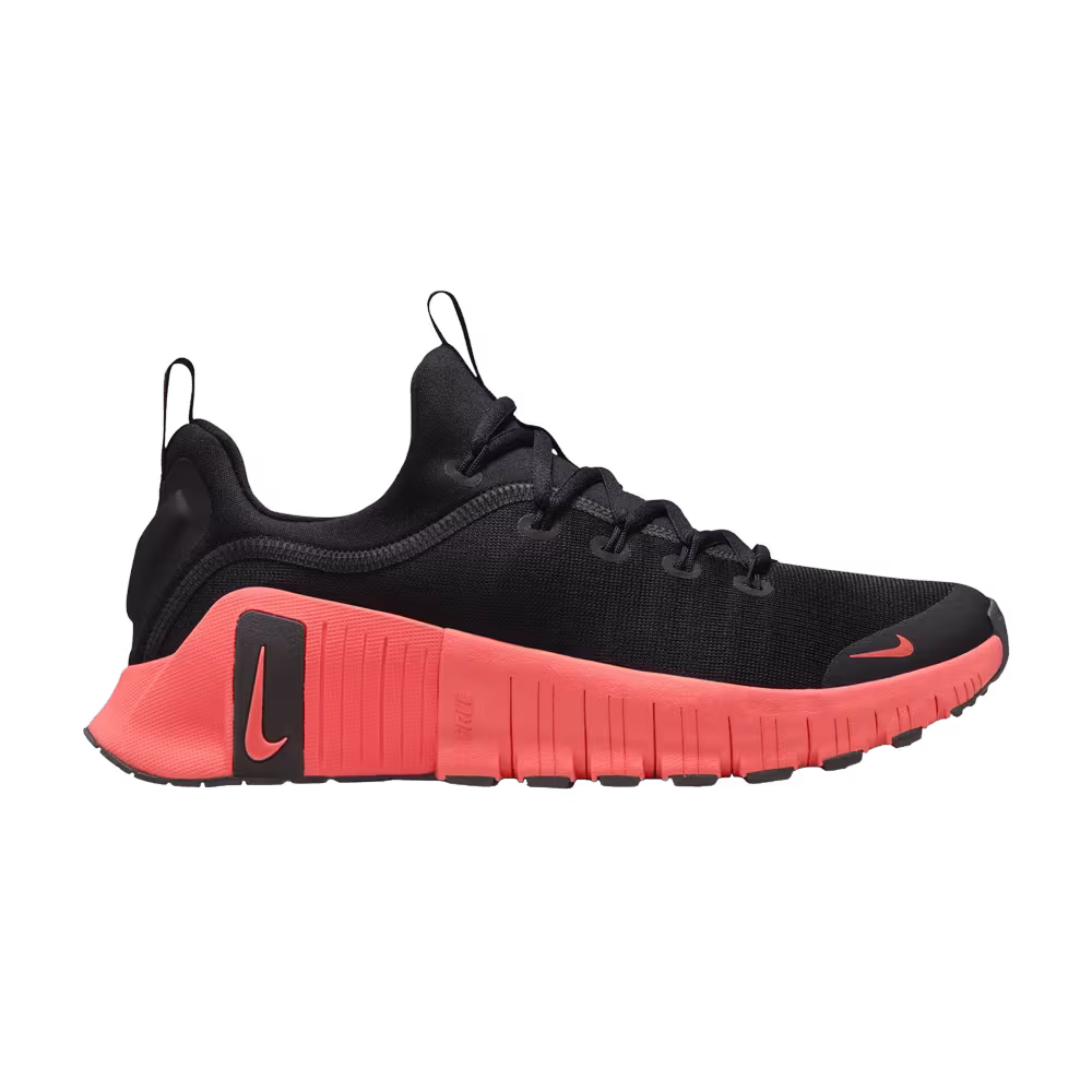 Nike Women's Free Metcon 6 Black Light Wild Mango