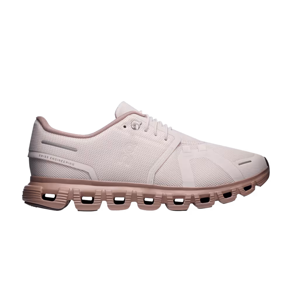 ON Women's Cloud 6 Oyster Biscuit