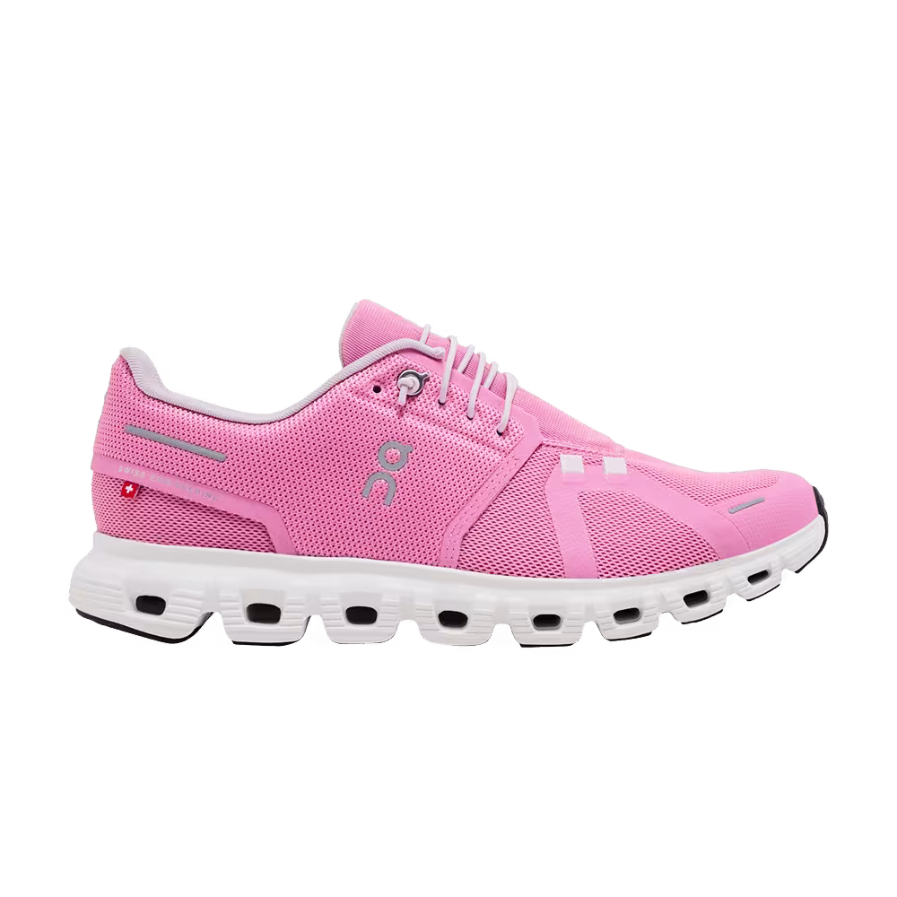 ON Women's Cloud 6 Raspberry White