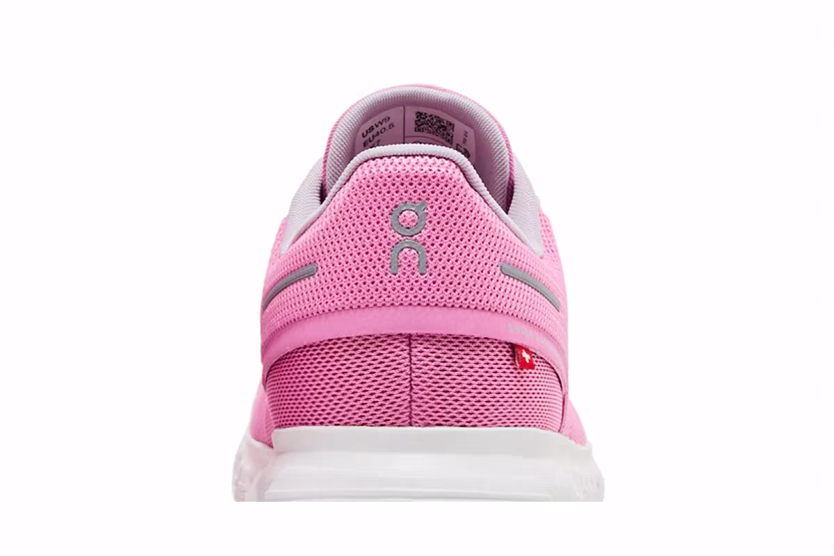 ON Women's Cloud 6 Raspberry White, view 8