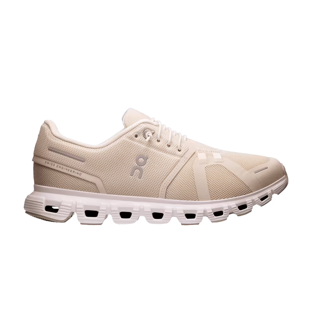 ON Women's Cloud 6 Pearl White