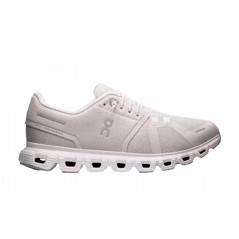 ON Wmns Cloud 6 Wide 'Pearl White'